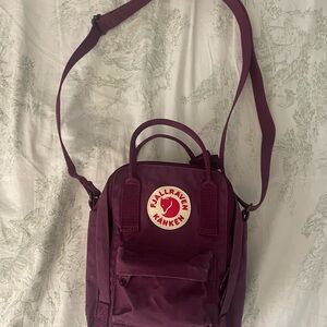 Fjallraven Kanken Purple Crossbody Bag